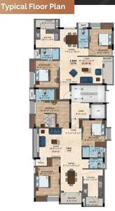 Project Image of 1170.0 - 1558.0 Sq.ft 2 BHK Apartment for buy in Salma Heritage Square