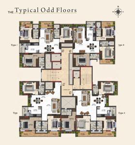 Project Image of 1774.0 - 2395.0 Sq.ft 3 BHK Apartment for buy in The Empire