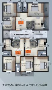 Project Image of 493.0 - 1200.0 Sq.ft 1 BHK Apartment for buy in Crest Lexi