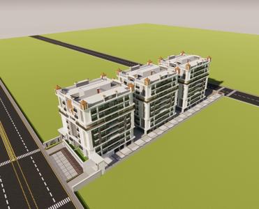 Project Image of 963.8 - 967.57 Sq.ft 3 BHK Apartment for buy in Shreeji The Glorious