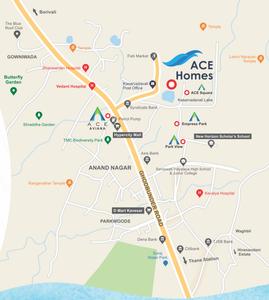 Project Image of 371.46 - 511.93 Sq.ft 1 BHK Apartment for buy in Ace Homes