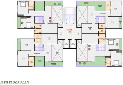 Project Image of 1241.19 - 2308.86 Sq.ft 3 BHK Apartment for buy in Kanha Nest Elina