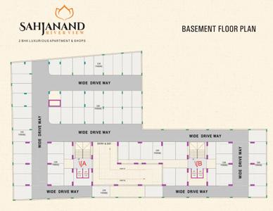 Project Image of 0.0 - 627.54 Sq.ft 2 BHK Apartment for buy in Sahjanand Riverview
