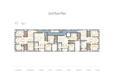 Project Image of 1274.0 - 1281.0 Sq.ft 2 BHK Apartment for buy in Avant Garde By UFactor