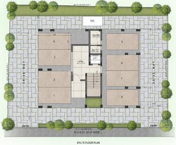 Project Image of 1323.0 - 1358.0 Sq.ft 3 BHK Apartment for buy in Nutech Preethi