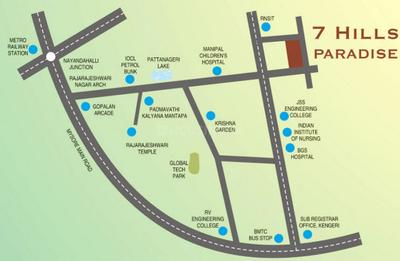 Project Image of 1030.0 - 1540.0 Sq.ft 2 BHK Apartment for buy in 7 Hills Paradise