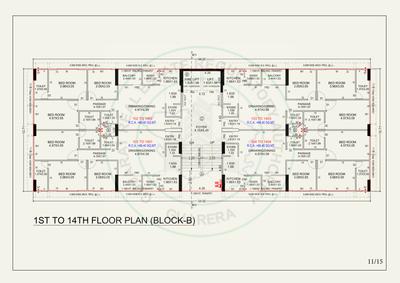 Project Image of 1100 Sq.ft 3 BHK Apartment / Flat for sale in University Area for Rs. 13000000