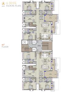 Project Image of 1842.57 - 3568.67 Sq.ft 4 BHK Apartment for buy in Dobariya Antriksh Luxuria