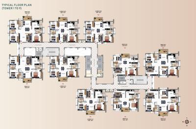 Project Image of 1840 Sq.ft 3 BHK Apartment / Flat for sale in Tellapur for Rs. 21000000