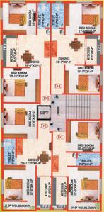 Project Image of 550.0 - 640.0 Sq.ft 2 BHK Apartment for buy in R D Shree Ganesh Apartment