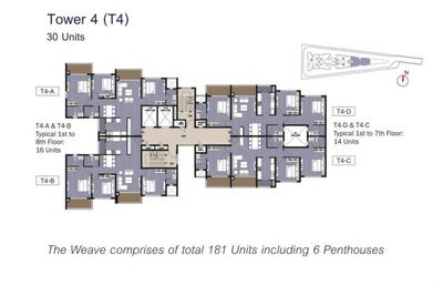Project Image of 1087.0 - 1639.0 Sq.ft 2 BHK Apartment for buy in Unishire The Weave