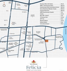 Project Image of 0.0 - 854.55 Sq.ft 3 BHK Apartment for buy in Devsiddhi Felicia