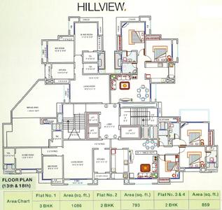 Project Image of 715 Sq.ft 2 BHK Apartment / Flat for sale in Thane West for Rs. 9500000