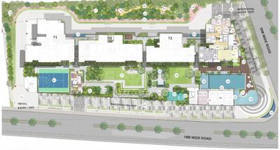 Project Image of 421.0 - 518.0 Sq.ft 1 BHK Apartment for buy in VGT Western River Residency
