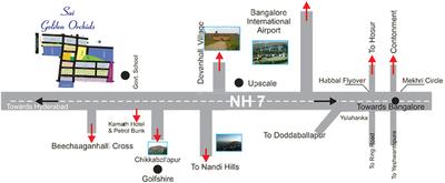Aastha Apple Nest Phase III Location Plan 1