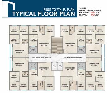Project Image of 330.34 - 342.72 Sq.ft 1 BHK Apartment for buy in Shail Maithili Heights