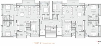 Project Image of 166.0 - 1452.0 Sq.ft 4 BHK Apartment for buy in Tulsi Green