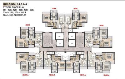 Project Image of 800 Sq.ft 2 BHK Apartment / Flat for sale in Kharghar for Rs. 7000000