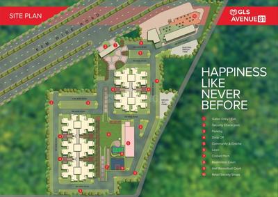 Project Image of 559.96 - 629.75 Sq.ft 2 BHK Apartment for buy in GLS Avenue 81 Phase 1