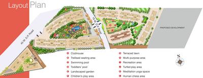 Project Image of 1380 Sq.ft 3 BHK Apartment / Flat for sale in Pimple Gurav for Rs. 16500000