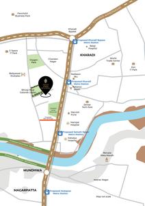 Project Image of 804.0 - 1718.0 Sq.ft 2 BHK Apartment for buy in Neco Park Central