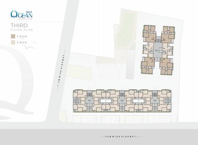 Project Image of 838.08 - 1326.11 Sq.ft 2 BHK Apartment for buy in AK Blue Ocean