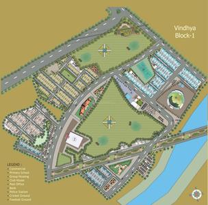 Project Image of 1130.21 - 2332.54 Sq.ft Residential Plot Plot for buy in Grass IndiCity Phase 1 Block F I K L And M