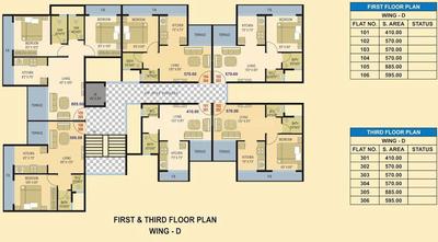 Project Image of 0.0 - 402.68 Sq.ft 2 BHK Apartment for buy in Riddhi Gokul Dham