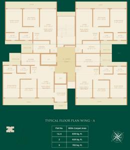 Project Image of 647.99 - 720.0 Sq.ft 2 BHK Apartment for buy in Avant Heritage V