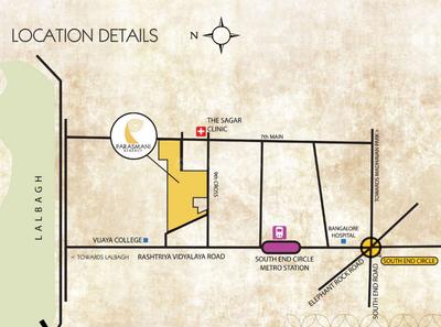 Project Image of 1958 Sq.ft 3 BHK Apartment / Flat for sale in Jayanagar for Rs. 35300000