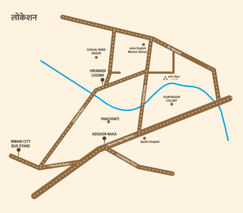 Project Image of 592 Sq.ft 1 BHK Apartment / Flat for sale in Hirawadi for Rs. 2500000