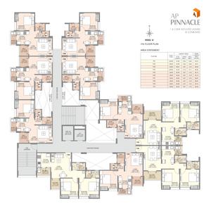 Project Image of 418.0 - 640.0 Sq.ft 1 BHK Apartment for buy in AP Pinnacle Phase 1