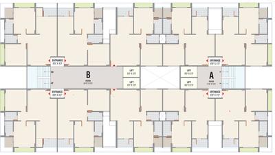 Project Image of 590.83 - 647.66 Sq.ft 2 BHK Apartment for buy in Happy Leela Icon