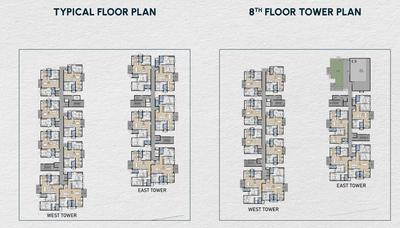 Project Image of 874.0 - 1355.0 Sq.ft 2 BHK Apartment for buy in Shilpa Rathna