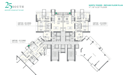 Project Image of 1464.22 - 7250.0 Sq.ft 3 BHK Apartment for buy in 25 South