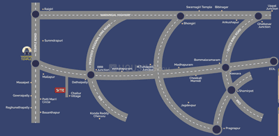 Project Image of 1485.0 - 1980.0 Sq.ft Residential Plot Plot for buy in Vijaya Jahnavi Township