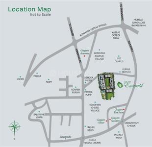 Project Image of 534.0 - 1023.0 Sq.ft 1 BHK Apartment for buy in Gagan Emerald