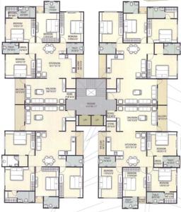 Project Image of 621.72 - 2052.25 Sq.ft 2 BHK Apartment for buy in Kailash Shikhar Phase 2