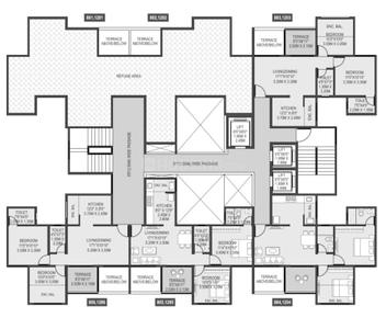 Project Image of 740.0 - 1032.0 Sq.ft 2 BHK Apartment for buy in K Ville Phase I