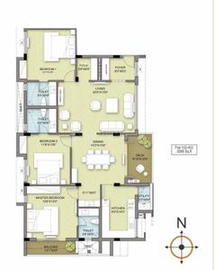 Project Image of 1888.0 - 2101.0 Sq.ft 3 BHK Apartment for buy in Landmark Avatara