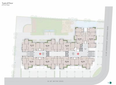 Project Image of 2358.0 - 2421.0 Sq.ft 3 BHK Apartment for buy in Ayunam Sarita