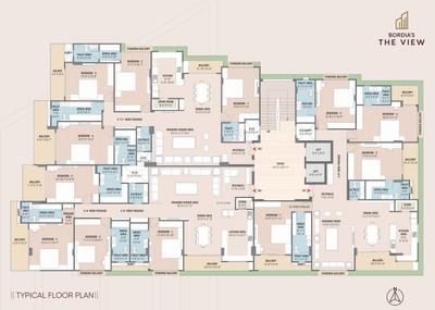 Project Image of 3791.0 - 3911.0 Sq.ft 4 BHK Apartment for buy in Bordias The View