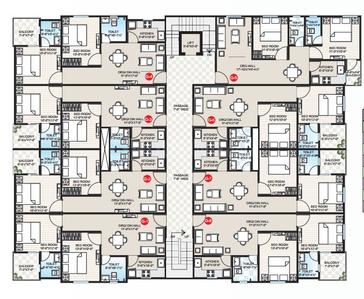 Project Image of 919.99 - 964.98 Sq.ft 1 RK Apartment for buy in S R MD Silver Homes