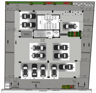 Project Image of 1298.0 - 1410.0 Sq.ft 3 BHK Apartment for buy in JKB Paradise