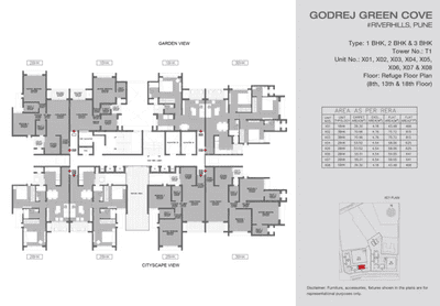 Project Image of 423.02 - 815.0 Sq.ft 1 BHK Apartment for buy in Godrej Green Cove