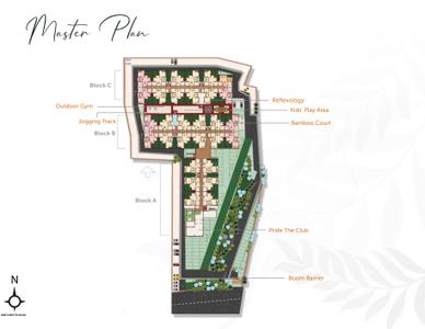 Project Image of 745.19 - 791.36 Sq.ft 3 BHK Apartment for buy in Protech Pride Block B