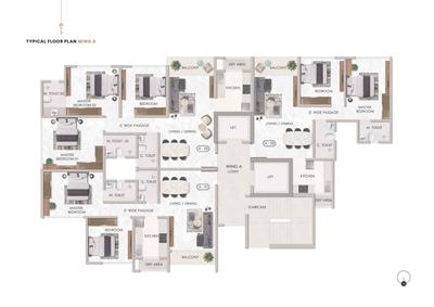 Project Image of 613.76 - 1084.37 Sq.ft 2 BHK Apartment for buy in Sheth Promont
