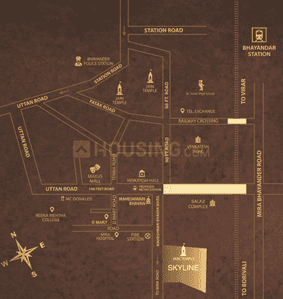 Project Image of 2500 Sq.ft 4.5 BHK Apartment / Flat for sale in Bhayandar West for Rs. 27000000