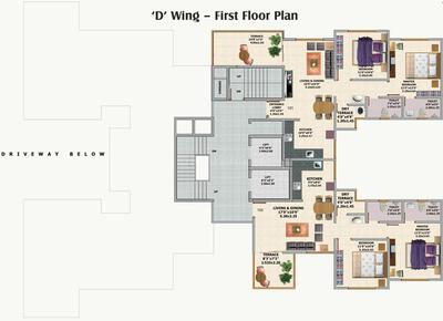 Project Image of 358.0 - 632.0 Sq.ft 1 BHK Apartment for buy in Saakshi Parvatara Phase 1