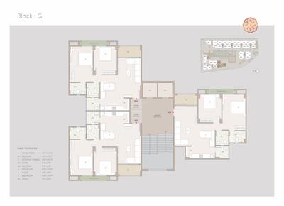 Project Image of 1647.0 - 2313.0 Sq.ft 2 BHK Apartment for buy in Adhishthan Luxuria